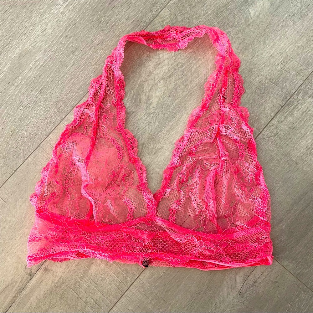 Lace Pink Bra